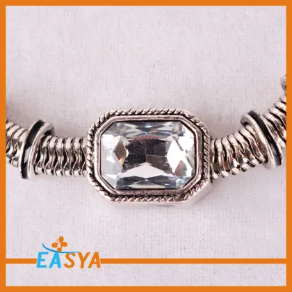 Glass Floating Locket Charms Necklace Glass Bead Necklace Magnifying Glass Necklace