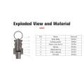 NPT 1/4 Inch Safety Exhaust valve