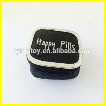 2015 high-end satin pill case