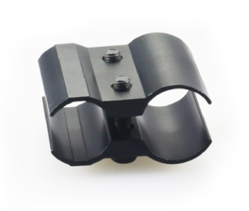 Spike QQ -1 Taktikal Taktikal - Pemegang Gunung Barrel untuk lampu suluh, obor, laser, skop