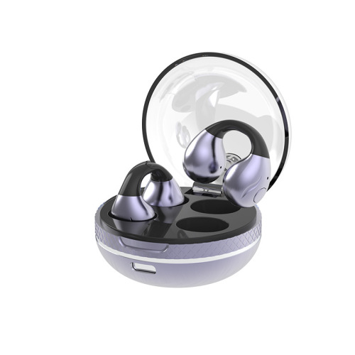 Ear Clip TWS Earbuds with Mental Aluminum Base