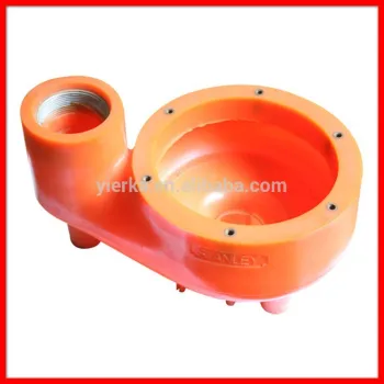 Sewage Pump Part PU Molded Pump Body