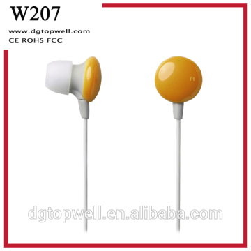 Unique Corporate Gift candy earphone with custom logo