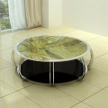 Round Marble Top Coffee Table