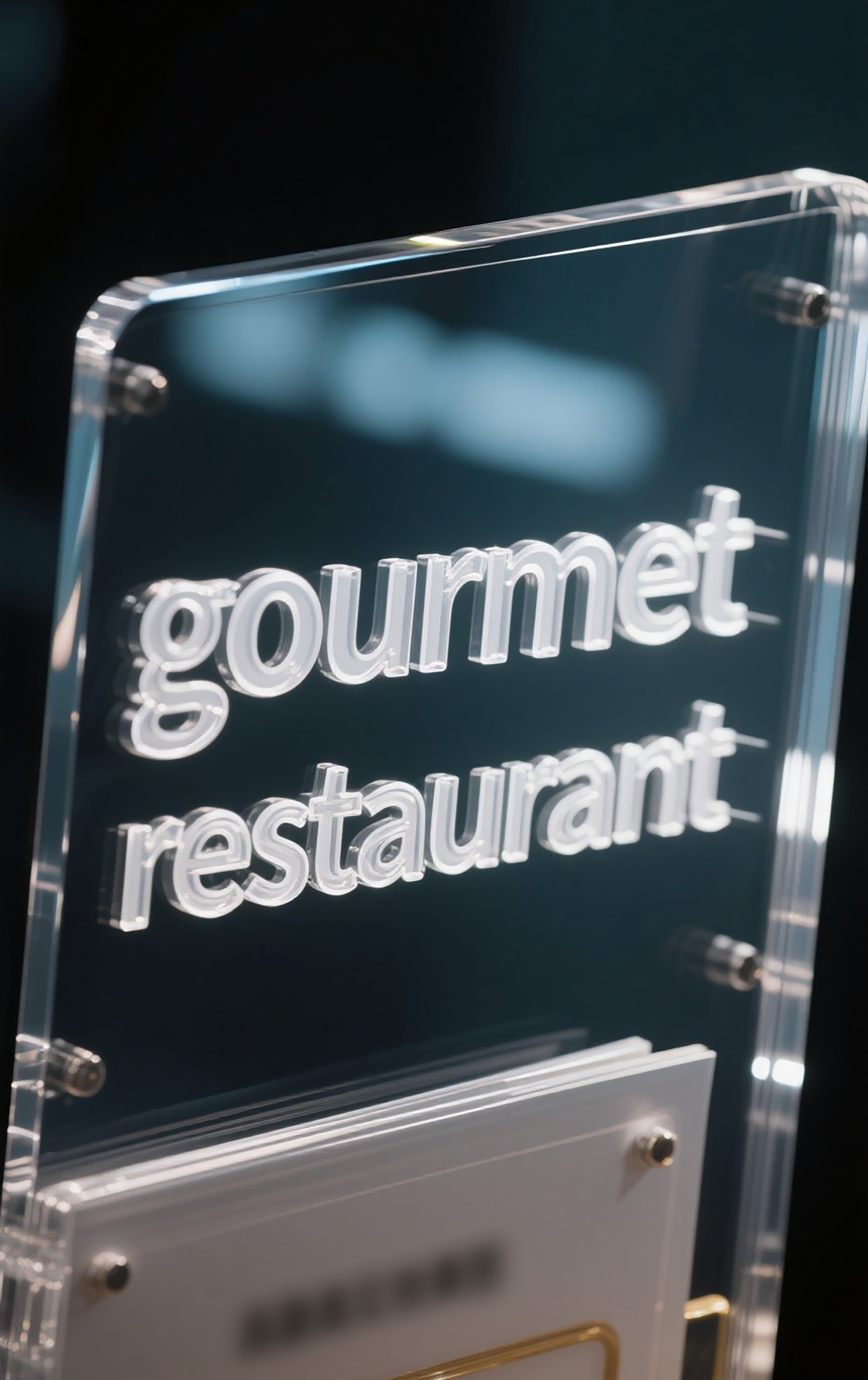 Custom Restaurant Menu Board Design