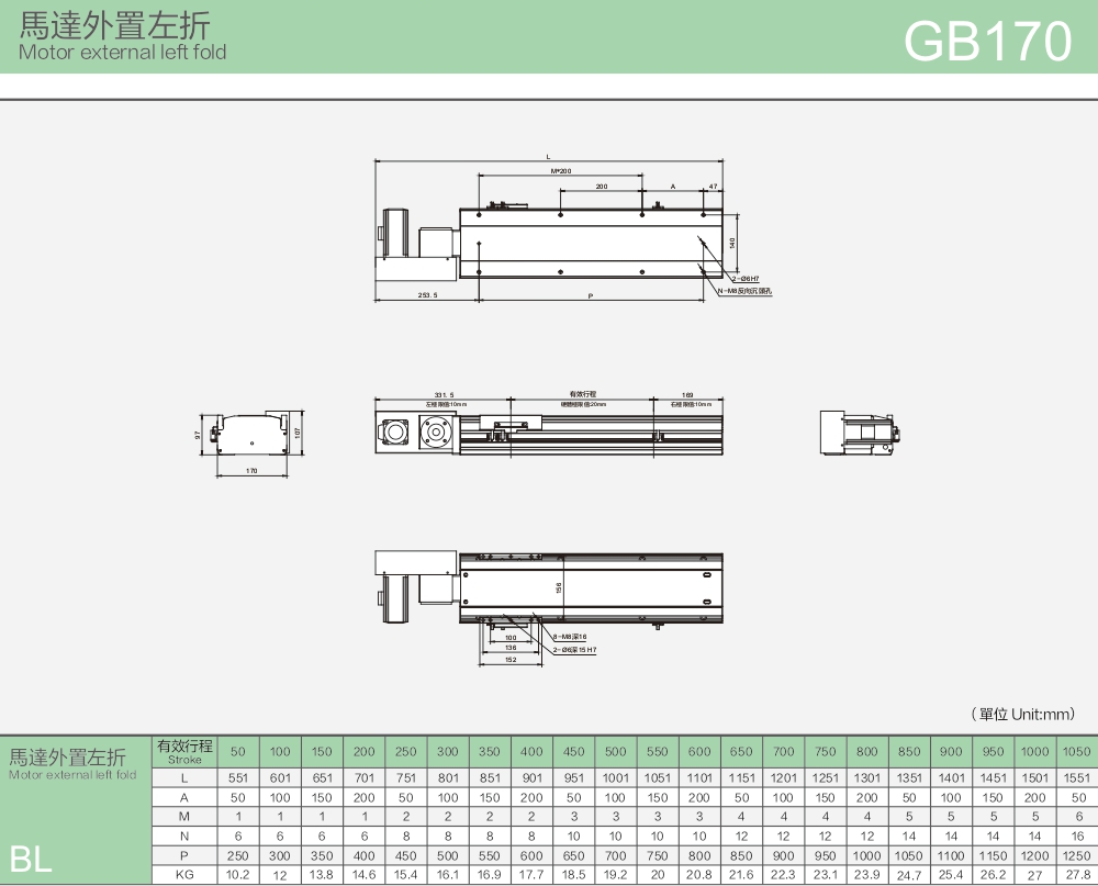 High Speed Belt Module