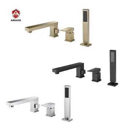Aida Dual Handles Bathtub Bathroom Sink Tap