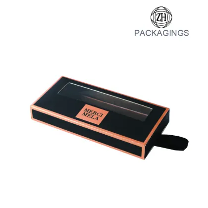 Eyelash extension storage box slider eyelash box