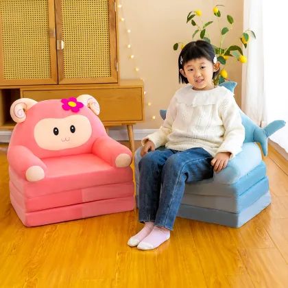 Customized Plush Toy Sofa - Cartoon Folding Sofa for Children