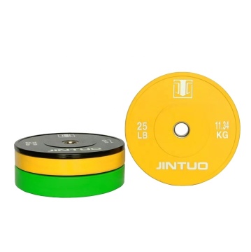 Custom Color Gym Weight Plates - Low Price Wholesale Fitness Equipment Rubber Bumper Plates