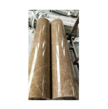 Light Emperor Brown Marble Pillar Pedestal Building Column Claddings - Various Measurements