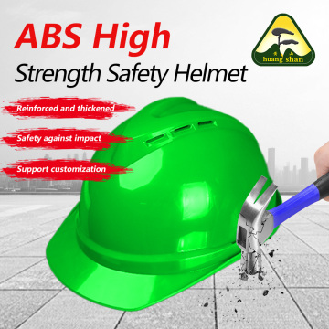 Capacete de segurança respirável em material ABS 08V verde