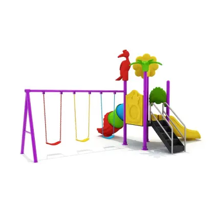 Montessori Kindergarten Playground Equipment: Renting Tube Slides, Swings, and Outdoor Playsets for Commercial Use