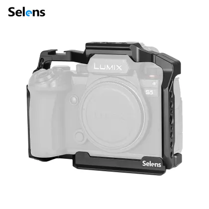 Selens Camera Cage for Lumix S5II/S5IIX - Ideal Support Bracket for Shooters