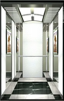 Rear wall sightseeing elevator