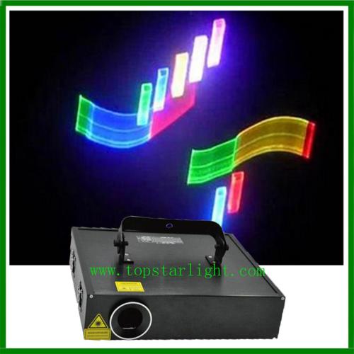 Terbaru Laser Partai 2W RGB penuh warna kartun Laser pencahayaan