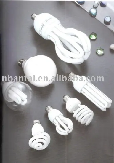 spiral compact fluorescent bulb