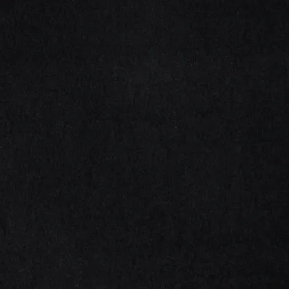 Wool Cotton Tweed Fabric Pure Black