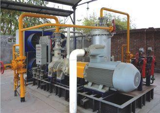 Water Injected Nature / Flammable Gas Screw Compressor ,Suc