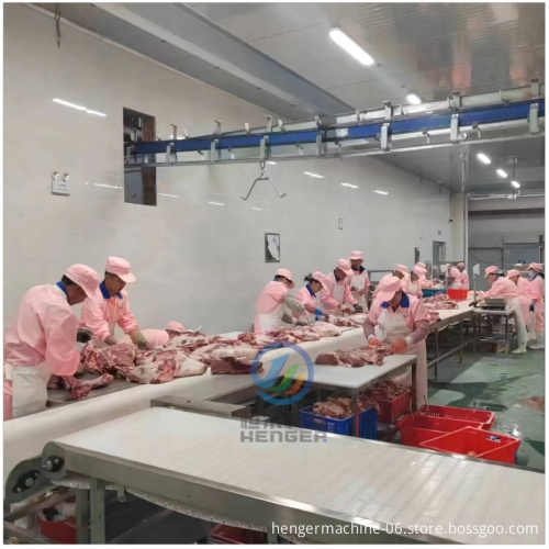 220V Pig Slaughter Cutting and Deboning Machine for Meat Processing Line