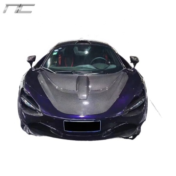 Novi Style Full Carbon Fiber Hood and Sill Trim för 2015-2019 McLaren 720s