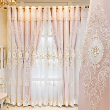 Modern Luxury Lace Embroidery Curtains for the Living Room: Aesthetic Sheer Curtain and Drapery Solutions