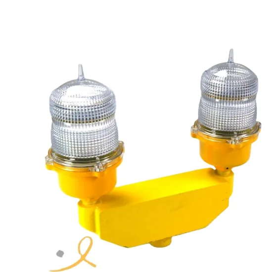 ICAO FAA Certified Red Flash Double LED Aviation Obstruction Light for Towers