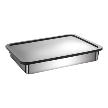Stackable Stainless Steel Food Containers with Lids: Reusable Kitchen Storage Solutions