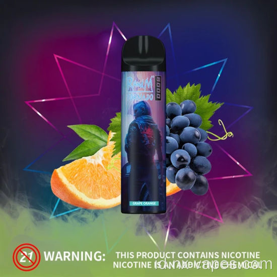 Randm tornado 8000 puff perangkat vape sekali pakai
