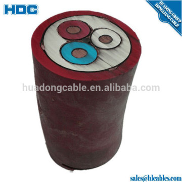 22KV 3 cores Cu/XLPE/CPE Power electric cable