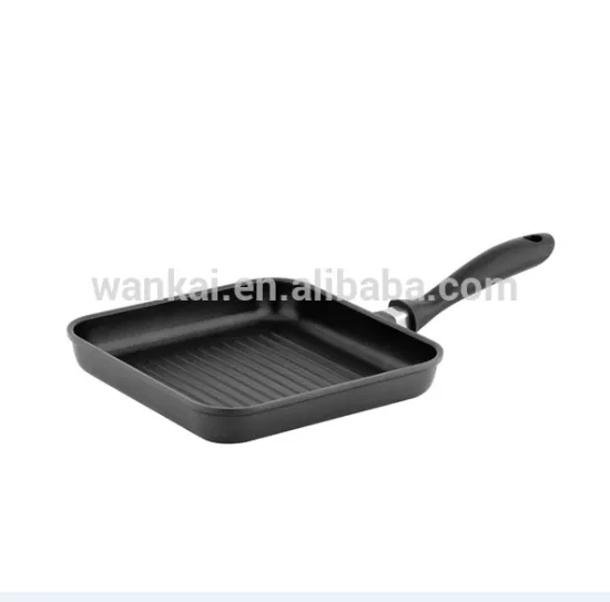 Aluminum forged grill pan
