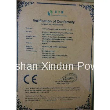 1000W solar inverter with charger