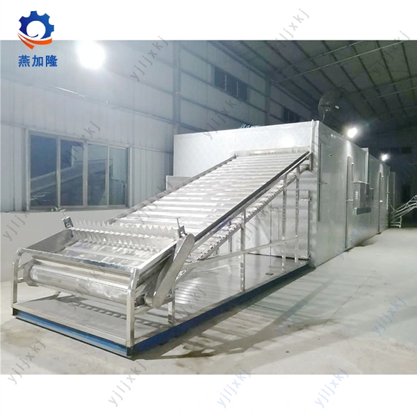 purple potato slices belt drying machine