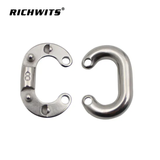 8mm Stainless Steel 316 Quick Link C Link C Connection Connection Ring For Chain