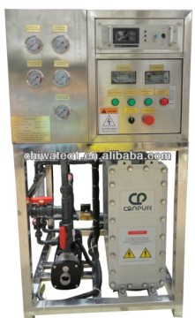 Electrodeionization deeply desalinate equipement for high-pure water