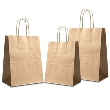 Bolsa de compras de papel ecológica personalizable