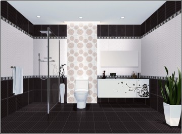 ceramic wall tile, ceramic tile, bathroom tile