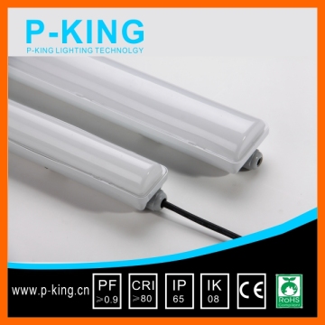 P-KING LED TRI-PROOF LIGHT CE ROHS 2x36w ip65 outdoor waterproof lighting fixture for showers hot sales prodaucts on alibaba