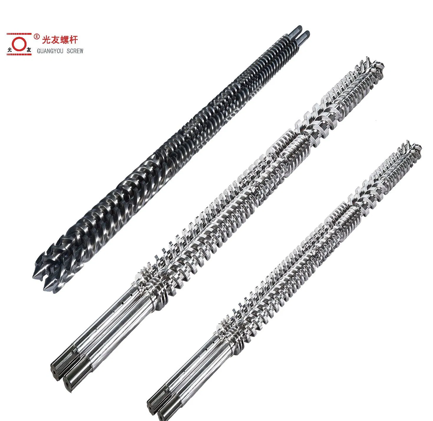 Long-life abs parallel twin screw at bariles extruder