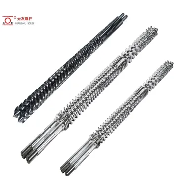 Long-life abs parallel twin screw at bariles extruder