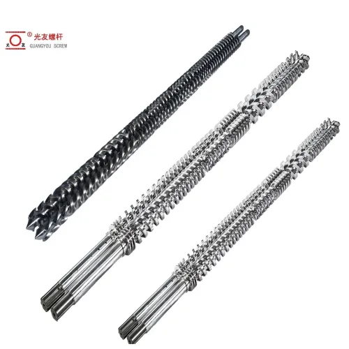 Long-life abs parallel twin screw at bariles extruder
