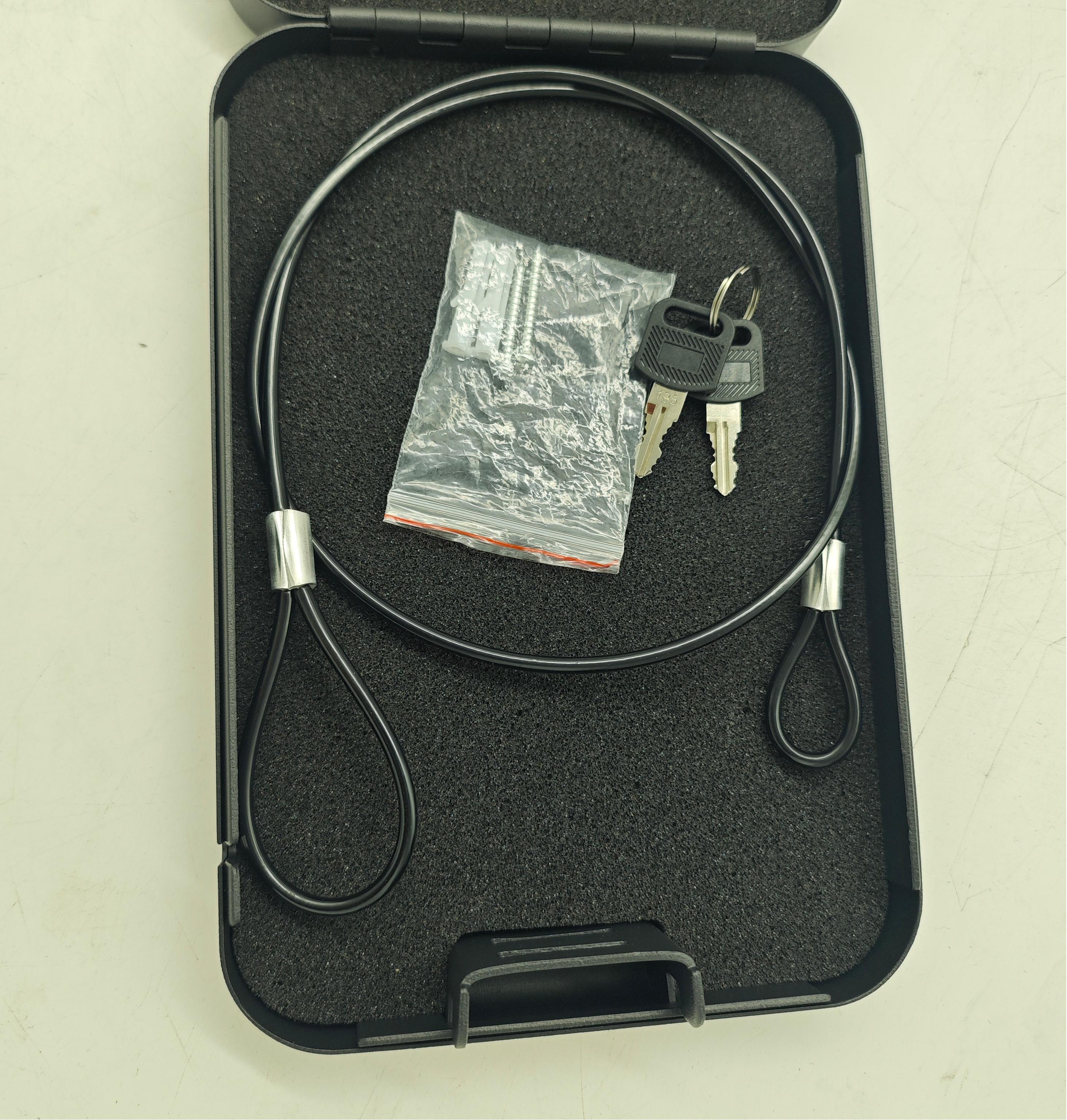 Fortress Portable pistol Safes with Key Lock 