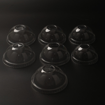 95mm diameter plastic dom lids fitting milktea cups