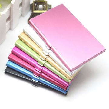 Stainless Steel Aluminum Business Card Case - N0148