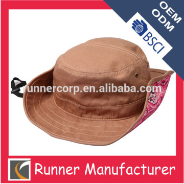 High quality custom bucket hat with string