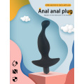 Анальная пробка с двумя шариками и вибрирующими анальными шариками