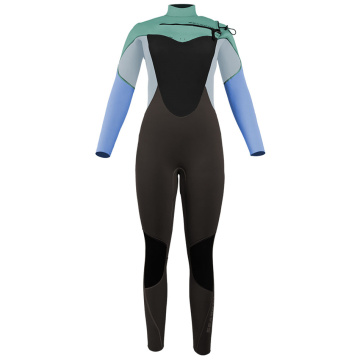 Seaskin Ladies 5/4 มม. zip zip one piece wetsuit