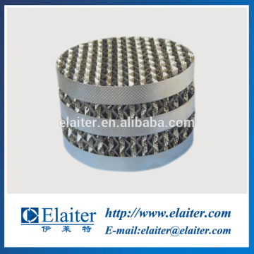 Metal thorn orifice plate corrugated tower packing & Orifice corrugated filler
