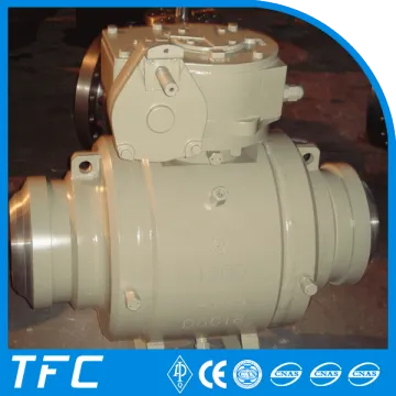 stem extention for underground use fully welded ball valve