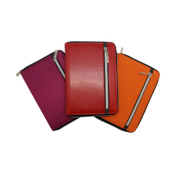 Multi-Function Notepad with Zip Pocket on Cover